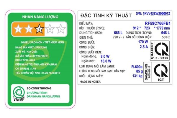 Tu Lanh Samsung Inverter 648 Lit Rf59c766fb1 Sv10 700x467